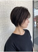 テラス式髪質改善縮毛矯正ショートスタイル