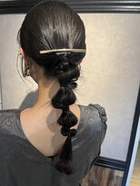 オーブ ヘアー リリー 博多2号店(AUBE HAIR lily)&nbsp;結婚式ヘアセット