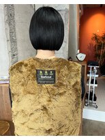 ユニ(uni)&nbsp;黒髪ボブ/ミニボブ/ボブ/20代/30代/40代