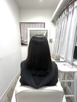 イントゥヘア(into hair)&nbsp;ワンカール小顔レイヤーカット☆髪質改善カラー☆アッシュカラー