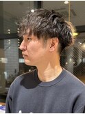 【farfara】メンズ/波巻パーマ（問屋町テラス）平松　伸一