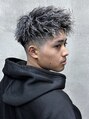 ダズルヘアーエイチ(DAZZLE hair H) ホワイトメッシュスタイル☆メンズのためのヘアサロン