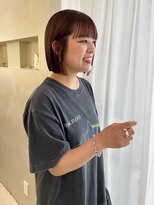 リィベ(Liibe)&nbsp;20代30代40代/サラ艶ボブ/シースルーバング/髪質改善