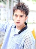 シャープネスハーフアップ