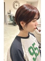 ルアナ 梅田店(Luana) くびれショート　チェリーレッド　【MAO】