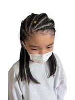 ガルボヘアー 桟橋店(garbo hair)&nbsp;ハーフコーンロウ 地毛 特殊セット イベントヘア