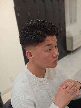 ラピス 名古屋駅前店(Lapis) オールバックパーマ