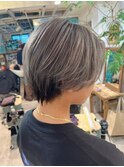 【LoA】ハイトーングレージュメルティカラー似合わせカット