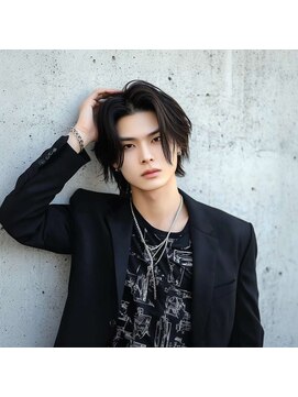 ヘアーメイク コラソン(hair make corazon) 黒髪ボブルフネビージュ小顔ワンレン韓国マッシュ