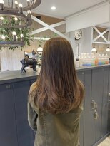 コスタ オブ リシェール(The COSTA of RICHAIR)&nbsp;オリーブベージュ/ミルクティーブラウン/韓国風レイヤー/越谷