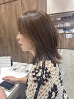 アヴァンス セブンパーク天美 松原店(AVANCE.)&nbsp;レイヤースタイル★大人気★オリーブベージュ