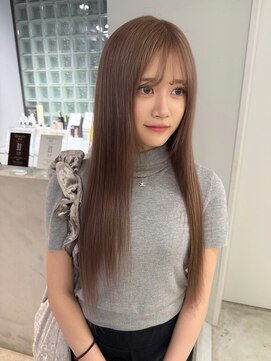 リンドトウキョウ(LINDO TOKYO) ミルクティーグレージュ♪