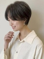 エルメ なんばマルイ(HELME) #ナチュラルショート　#黒髪ショート