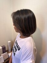 アンツ ヘアーアンドリゾート 辻堂本店(ANT'S Hair and Resort)&nbsp;くびれヘア/丸みショート/ハイライトカラー/辻堂