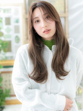 カバーヘア ブリス 大宮西口(COVER HAIR bliss) かきあげ前髪大人かわいい小顔ウェーブ巻きh4大宮20代30代40代