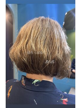 ハチ(.hachi) 切りっぱなし BOB