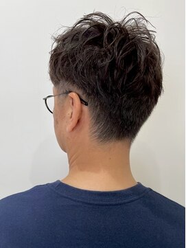 ミナト(minato) 大人世代のニュアンスパーマ【大人世代/メンズカット】