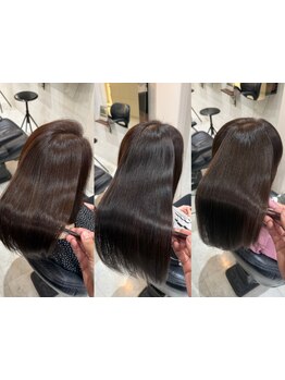 最高峰のトリートメントで髪質改善 ◎