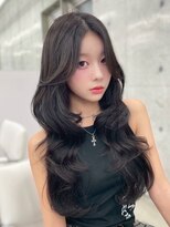 エヌアイ オモテサンドウ(ni omotesando)&nbsp;グレージュ/レイヤーカット/内巻きヘアアレンジ　上野