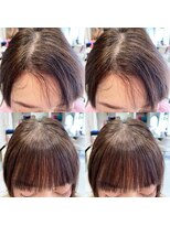 エフエフヘアー(ff hair) 【前髪割れ改善】韓国☆クロスパーマ(前髪縮毛矯正付き)