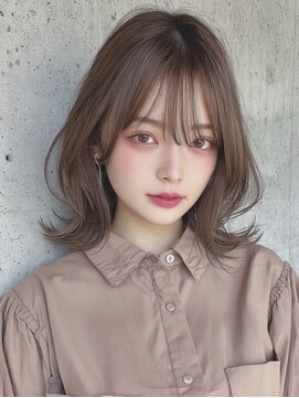 アンドレイ 表参道(andrey) クラゲヘアー/小顔に見せるヘア/ココアベージュ/表参道
