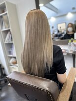 リジョイスヘア(REJOICE hair) 【REJOICE hair】ミルクサンドベージュ mido