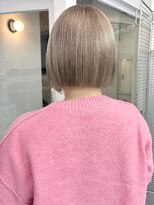 カシェル(cashel)&nbsp;ミルクティベージュ/タッセルボブ