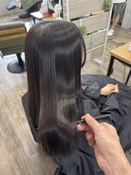 アフェクション(Affection) 【触れた瞬間、違いがわかるストレート】質感再整縮毛矯正