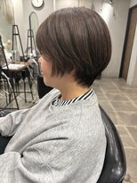 シャムオーツー 国分寺(CHAM:O2)&nbsp;丸みショート/くびれショート/オリーブベージュ