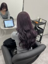 アイスプロドバイブルーム 木更津店(ice prod by bloom) 着物ヘア/ダークアッシュ/ミディアムレイヤーカット/木更津