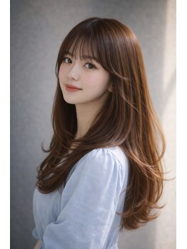 アルティーナ(altina)の写真/【NEW　OPEN】「似合う」が見つかる。骨格に合わせた顔周りカット×Aujuaで叶える大人の艶髪提案