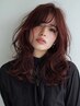 【艶透明感カラー】カット＋選べるイルミナ/アディクシーカラー ￥6900