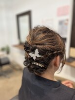 リップス ヘアー(Lips hair) 御呼ばれアップスタイル♪