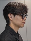 原宿メンズパーマフェザーパーマシャドウパーマセンターパート