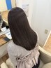 【カラーリスト限定】艶カラー+艶トリートメント　￥5500～