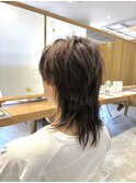 メンズロングウルフ