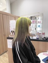 キセイ イオンモール新利府北館店(KISEI) ブリーチ×インナーカラー♪イエロー&グレージュ10代20代30代