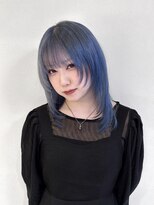 シファー(~Cifer) ice blue × layercut