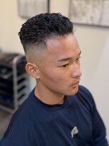 ジェイソン(JASON)&nbsp;極道パーマ◇フェードカット