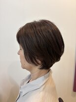 シーズンズ(SEASONS) グレーヘアのショートスタイル