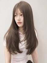 ジゼル(GiseL)&nbsp;ブラウンベージュ　ハッシュカット