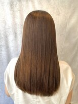 ヘアアンドメイク スタジオ ミムロ(HAIR&MAKE STUDIO MIMURO)&nbsp;酸性ストレートパーマ+悟式髪質改善トリートメント