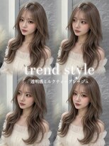 エス 熊谷(Ess)&nbsp;ミルクティーグレージュ/ブリーチカラー/髪質改善/熊谷