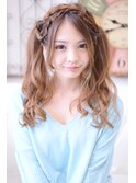 【メイズ東中野・鍛原志行】ロングのツインテールアレンジ