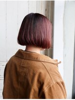 ホワイトルーム(White Room) ナチュラルからスタイルチェンジ☆ラズベリーボブ♪