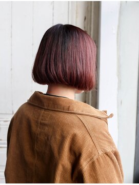 ホワイトルーム(White Room) ナチュラルからスタイルチェンジ☆ラズベリーボブ♪