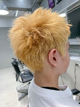 テトヘアー(teto hair) 菅田将暉風、スダラー、ブリーチ２回、メンズカット