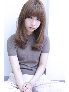 ザ キャンバス ミヤザキツネヒサ(THE CANVAS 宮崎恒久) 大人かわいい甘めバング×セミロング★