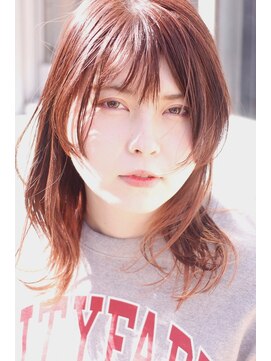 トプカピ(TOPCAPI) ピンクベージュのマッシュレイヤー