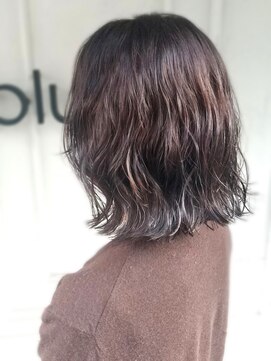 アンプリュス リアン(1+ Unplus lien) ミディアムボブ×パーマ/グラマラスカール/亀戸